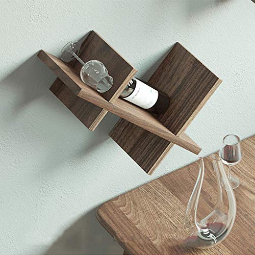 Étagère de rangement murale robuste JOZZY, présentoir flottant de qualité antique - 3