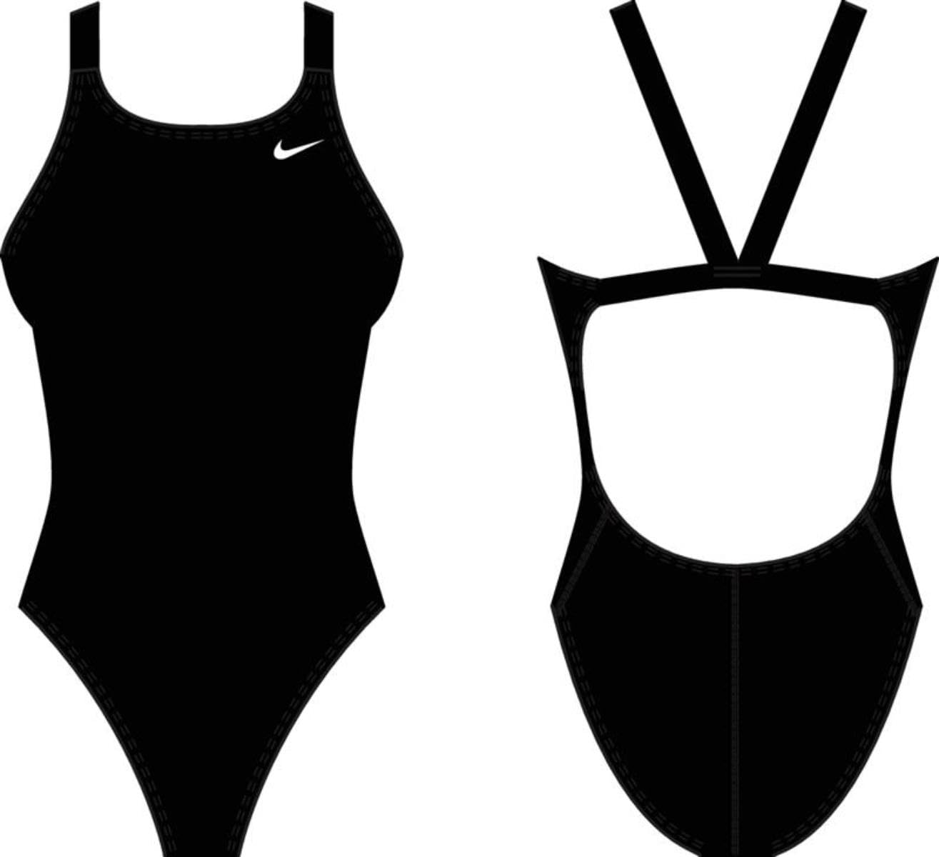NIKE Fastback One Piece - Bañador, Mujer, Negro (Black), S