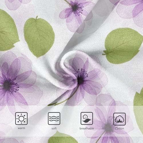 Animals Toddler Girls Underwear 2t Cotton Girl Panties Cute Floral Purple Flowers Beige Green Briefs Girls Undies3