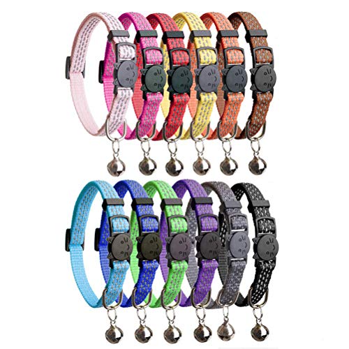 HOMIMP, collari per Gatto con Chiusura Rapida, in