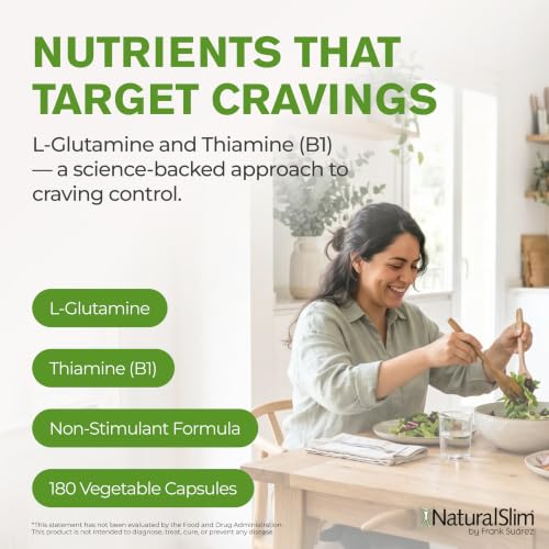 NaturalSlim Crave Control L-Glutamine Supplement
