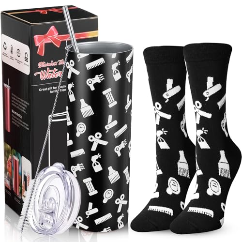 Umigy 2 Pcs Christmas Hairdresser Barber Gifts for Men Women...