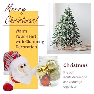 Zconieychristmascookietreatjarsugarcontainernutsstoragebottlesantaclauscandydishxmasdecorationholidaygiftssantabag Urban Country Home Decor Zconiey christmas cookie treat jar sugar container nuts storage bottle santa claus candy dish xmas decoration holiday gifts santa bag urban country home decor