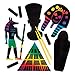 Baker Ross Aimants Égypte Ancienne Arc-en-Ciel à gratter (Lot de 10) - Loisirs créatifs et activités de Vacances pour Enfants AW703