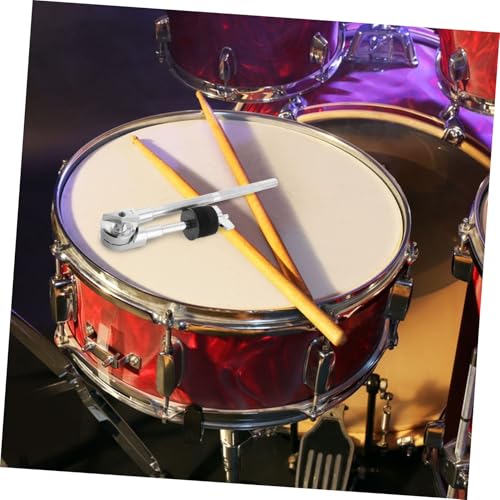 BESTonZON Heavy Duty Drum Stand with Compact Design Snare Hardware Seats Anti-skid Drum Feet Kit miniatura 5