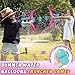 HYES Water Balloon Launcher Slingshot with 12 Reusable Water Balloons, 1 Storage Bag, Water Balloons Quick Fill for Kids Girls Teens Adults, Summer Gift Toys Games for Outdoor Fun, Pink