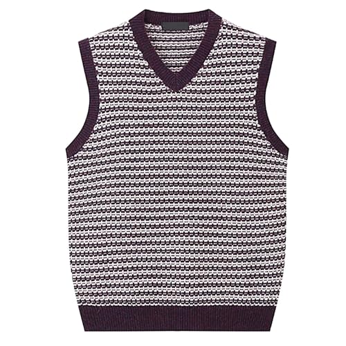 Mens Cashmere Sleeveless Sweater Vest Classic Business Gentleman V Neck Knitwear Knitted Waistcoat Sweater Tank Tops