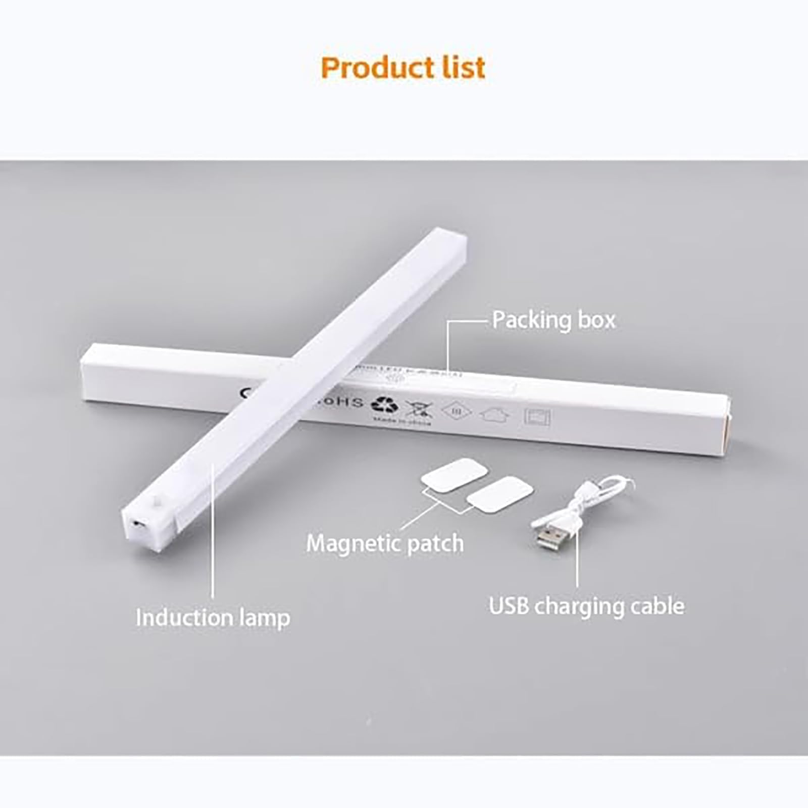 Battery Powered Sensor Light Zeutch Homelife Motion Sensor Magnetic LED ...