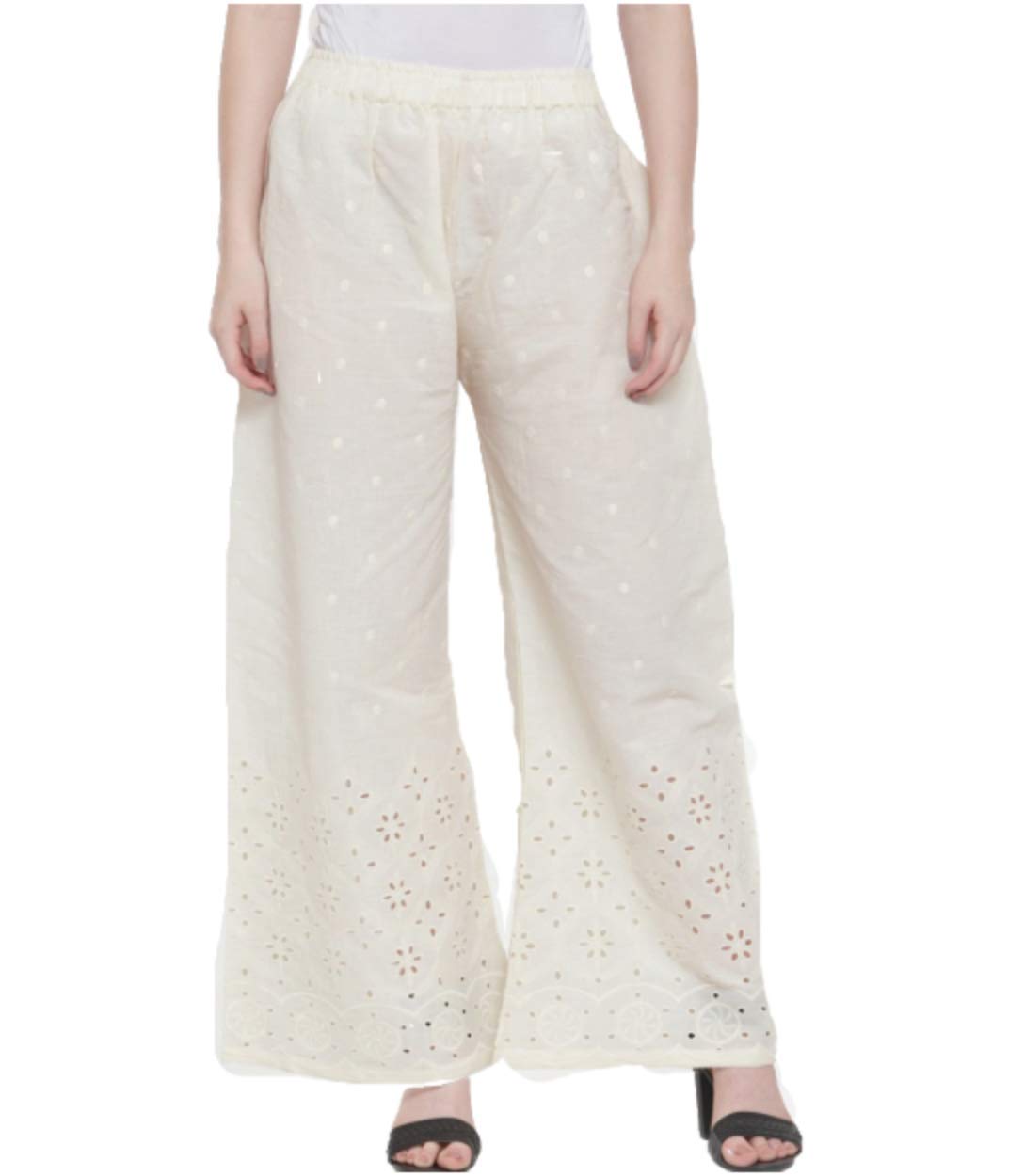 tnq Women's Slim Fit Cotton Palazzo-picture-32