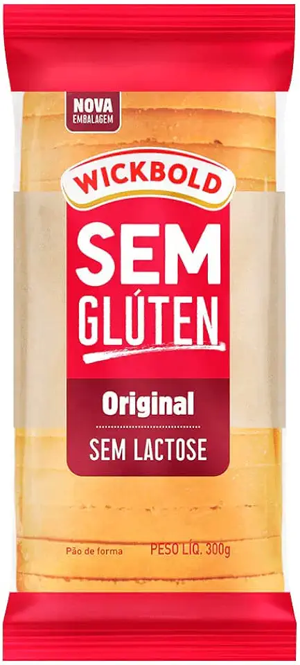 Pão de Forma Original Sem Lactose Wickbold 300g