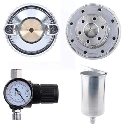 Wide-variërend 2.0mm 1000 ml Professionele HVLP Spray Gun Spuit Paint Spray Guns Airbrush voor het schilderen van auto… - Afbeelding 4