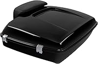 Vista 5 de TCMT - Caja de maletero de motocicleta modificada con respaldo para Harley Davidson 2014-2025 Touring CVO Road King Road Glide Street Glide Electra