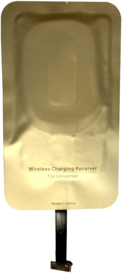 IGOUKJ Wireless Charger Receiver 2ND High Speed Fast Charger Android Universal Micro USB Narrow Interface Up Positive Type A Qi Wireless Charging Receiver Ultra Slim Patch Chip for Samsung