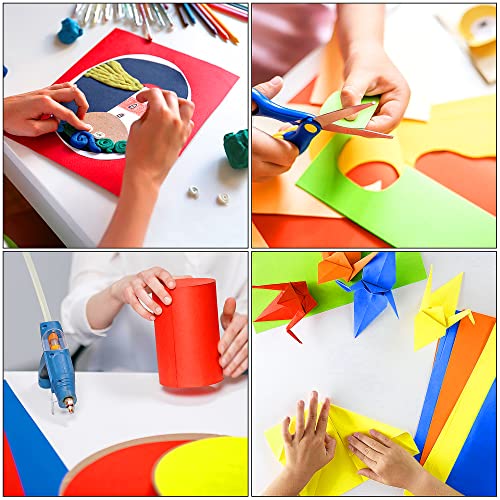 Bright Color Paper Colorful Cardstock - 8.5’’ X 11’’ Letter Paper Size 65Lb Cover Card Stock Rainbow Colors Paper 70 Sheets Perfect For Scrapbooking, Crafts, Business Cards 180Gsm Uap12 #TOP4