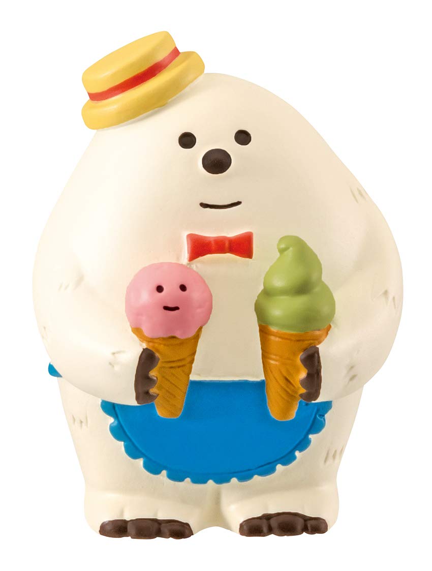 Amazon.co.jp: デコレ(Decole) 置物 店長イエティ 4×3.5×H5.4cm