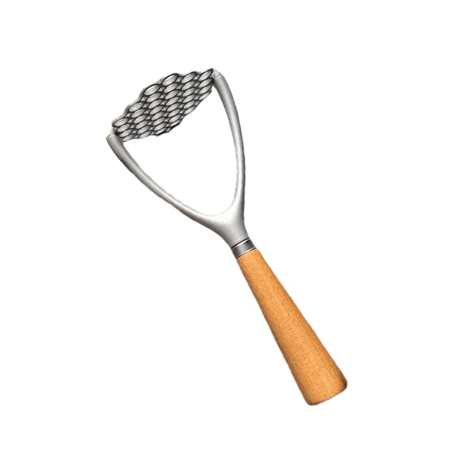 Xinsheinelry Aluminum Alloy Potato Masher Manual Fruit Vegetable Pressure Mud Machine Bean Masher Kitchen Tool Potatoes Crusher Pressed Potato