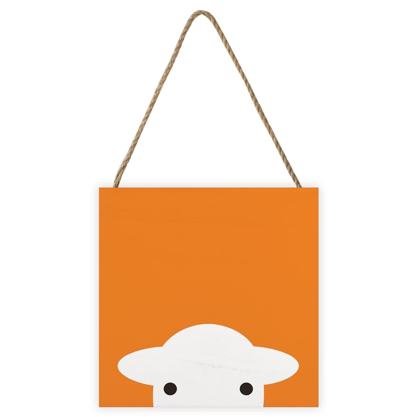 Herdy Men's Orange/White Peep Plaque (20Cm X 20Cm X 2.7Cm) ()