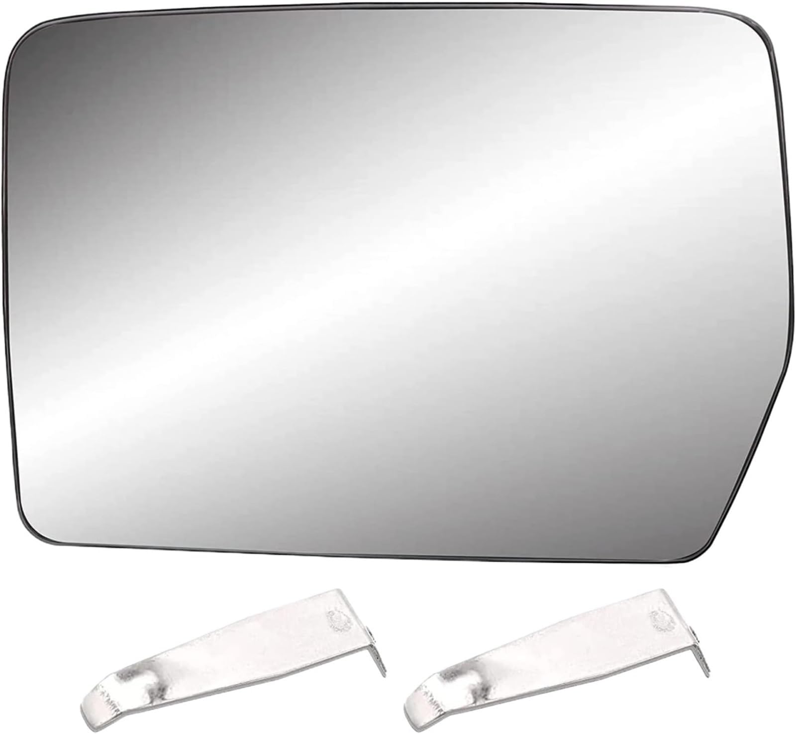 Replacement Wing Mirror Glass For Lincoln For Mark LT 2006-2008 Left Right Heated Side Mirror Glass Rearview White Lens(Left)