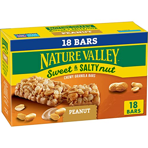 Nature Valley Sweet and Salty Peanut Granola Bars, 18ct