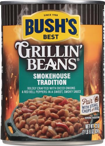 Image of Bush's Best Smokehouse Tradition Grillin' Beans, 22 Oz (Pack of 5)