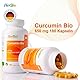 Bio Curcumin Kapseln mit Piperin - 180 Vegane kurkuma kapseln hochdosiert - 1300 mg pro Tagesdosis - curcuma kapseln Laborgeprüft - Curcuma Extrakt und ohne Zusätze in Deutschland hergestellt