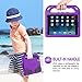 LEDNICEKER Kids Case for iPad Mini 1/2/3/4/5 7.9-inch, Light Weight Shockproof Handle Kickstand Cover for iPad Mini 5th/4th/3rd/2nd/1st Generation, Purple