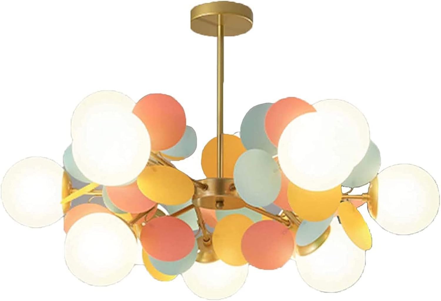 HYJAUSXB Indoor Led Ceiling Pendant, Chandelier Light Modern G9 Hanging Pendant Lighting Crystal Chandeliers Flush Mount Pendant,Foyer