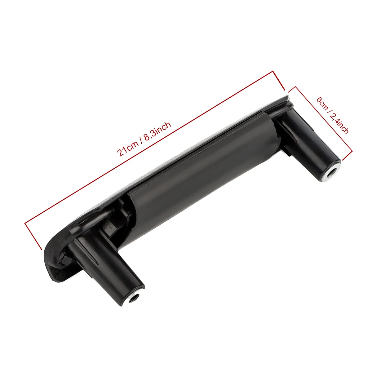 LST Türgriff Set Innen Schwarz Chromoptik - Links + Rechts Für Bus & Transporter