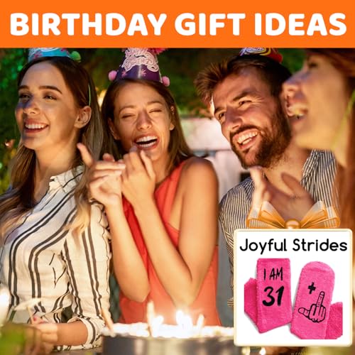 HAPPYPOP 32nd Birthday Gifts for Women - 1993 32 Year Old Socks, Ideal Gifts for 32 Year Old Woman Female Her3