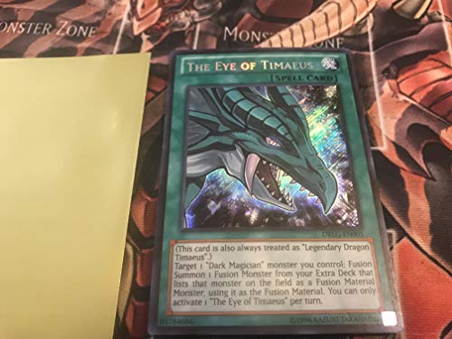 Yu-Gi-Oh! - Eye of Timaeus (DRLG-EN005) - Dragons of Legend - Unlimited Edition - Secret Rare – Bild 3