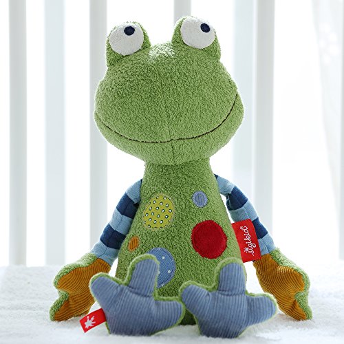 sigikid, Mädchen und Jungen, Stofftier Frosch, Patchwork Sweety, Grün, 38694 – Bild 4