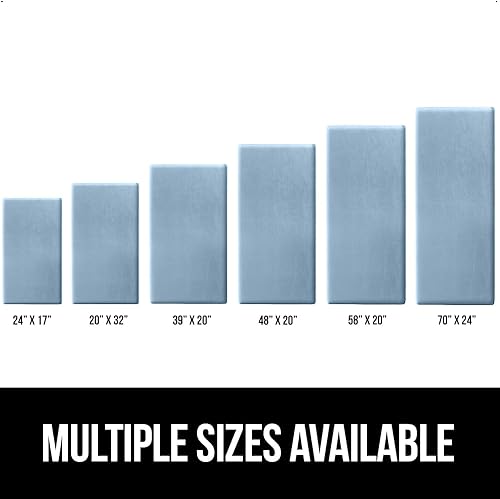 Vista 72 de Gorilla Grip - Juego de 2 tapetes antifatiga suaves para cocina, escritorio, 17 x 29 + 17 x 59, resistentes a manchas y rayones, ergonómico, suave