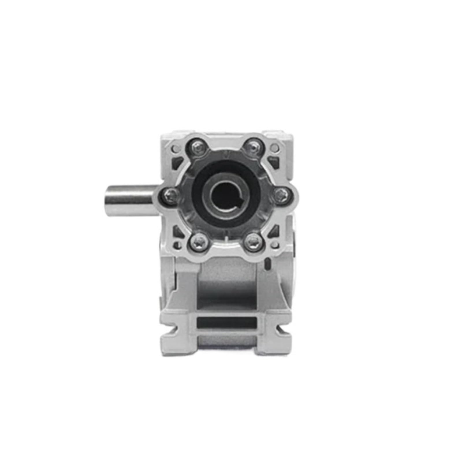 Ciężkie obciążenie 4840 N 80 mm przekładnia ślimakowa z wyjściem pojedynczego wału do silnika serwo AC 750 W, przełożenie 1:5-1:100, reduktor prędkości przekładni ślimakowej CNC (współczynnik redukcji