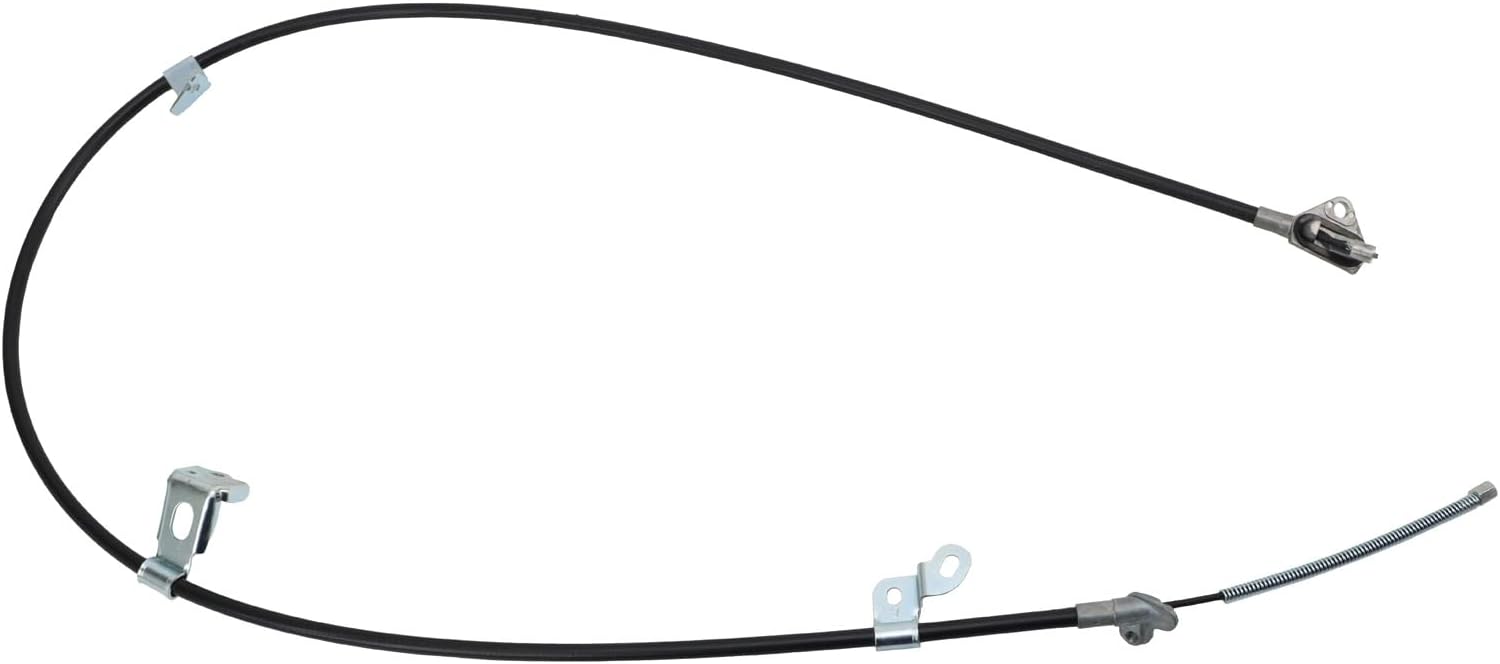 TRQ Rear Left Parking Brake Cable Drivers Side Compatible with 2004-2006 Scion xB
