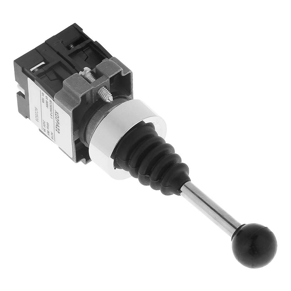 Przełącznik joystick, 1 sztuka, Xd2pa2cr 2no 2-pozycyjne resetowanie sprężyny Momentan Joy Stick Joystick, zamiennik przełącznika przemysłowego