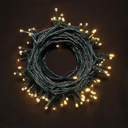 Soft Twinkle Christmas String Lights 33ft 100 LED Fairy Lights Warm White