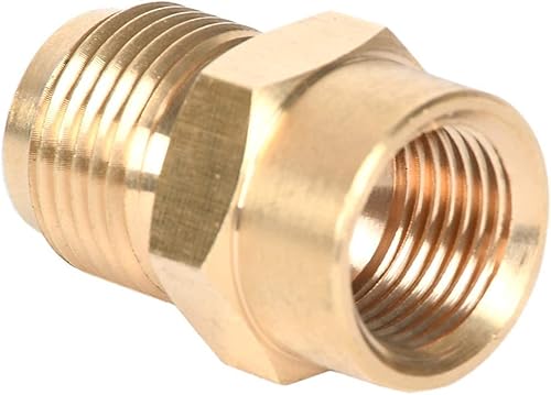 Miniatura 5 de GGC Manguera de gas natural ID de 24 pies de 12 pulgada con accesorios de conexión de desconexión rápida y adaptador de 38 hembra a 12 macho para