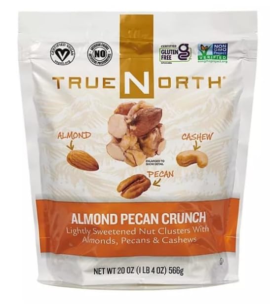 True North Almond Pecan Cashew Clusters (20 Ounce) (3 Pack)