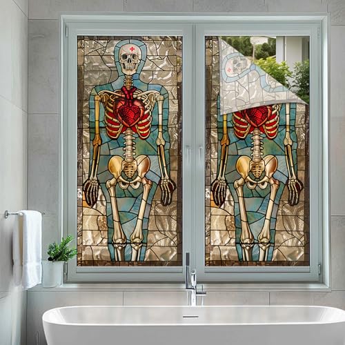 Película decorativa para ventanas privacy 17.7x39.3 pulg miniatura 5