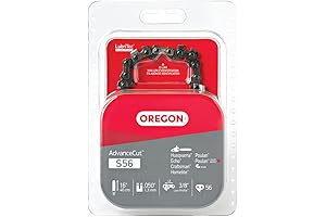Oregon S56 AdvanceCut Chainsaw Chain for a 16-Inch Bar, 56 Drive Links