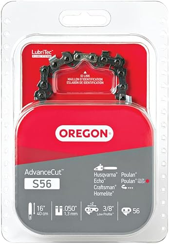 Oregon Cutting Systems S56 cadena para sierra 91VG bajo perfil eslabĂłn en C Xtraguard Premium 16 pulgadas 1 NA Oregon Cutting Systems S56 cadena para sierra 91VG bajo perfil eslabĂłn en C Xtraguard Premium 16 pulgadas 1 NA