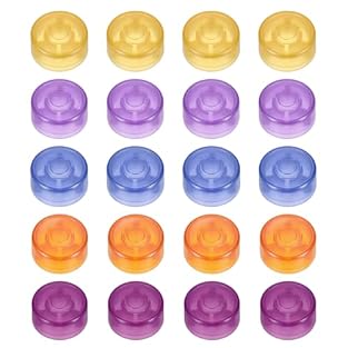 Widely used for effect pedal switches, this guitar pedal button caps are suitable for universal 3/8" (10mm) effect pedal switches. Used to enhance guitar effect pedals. They can be used as replacement or additional covers to customize and improve the...