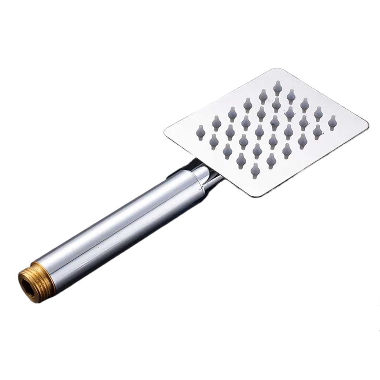 Lujoso cabezal de ducha de lluvia – Acero inoxidable de alta calidad de 12/10/8/6/4 pulgadas redondo y cuadrado – Cabezal de ducha de lluvia con brazo ajustable con acabado cromado para baño similar
