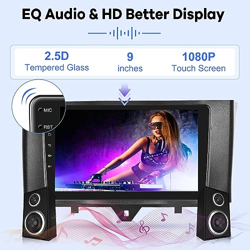 Radio de Auto con Pantalla Táctil 9" para Mercedes Benz Smart Fortwo 2011-2015 miniatura 5
