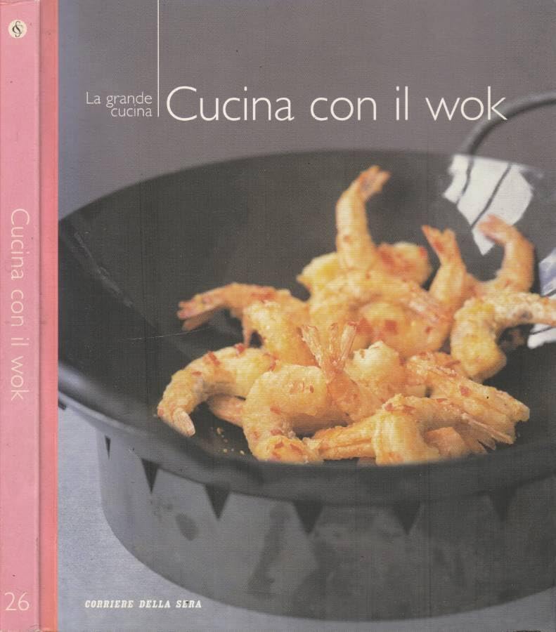 La grande cucina. Cucina con il wok.