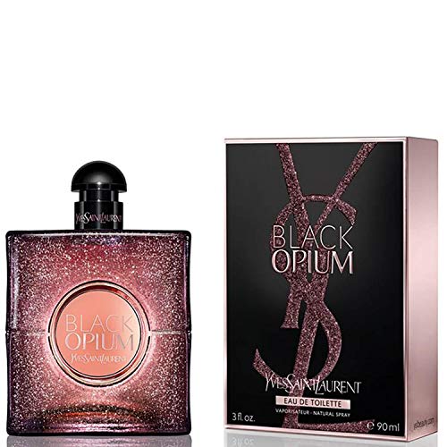 Yves Saint Laurent Black Opium Eau de Toilette Spray for Women, 3 Ounce