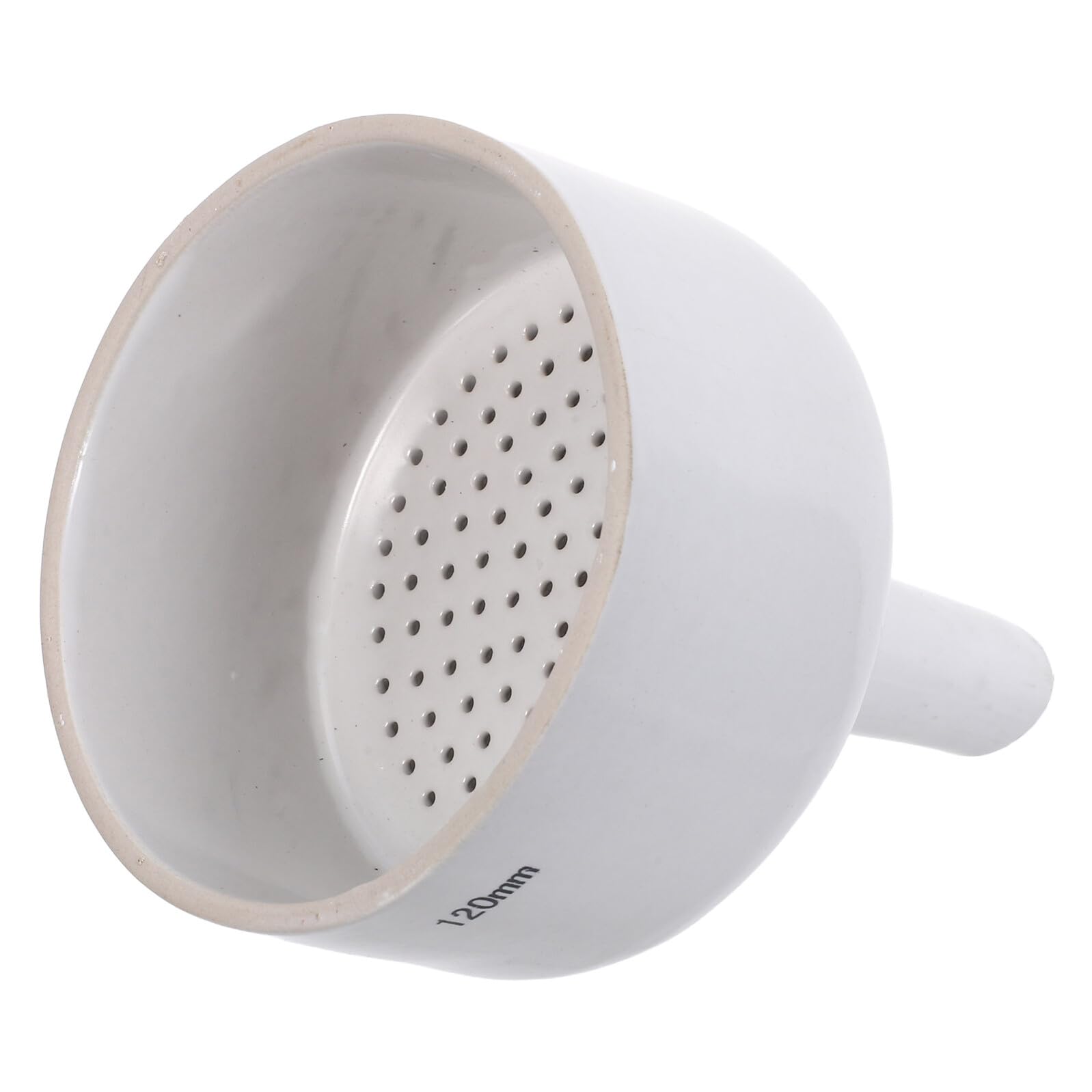 Imbuto Büchner in Porcellana 120ml Bianco per Laboratorio