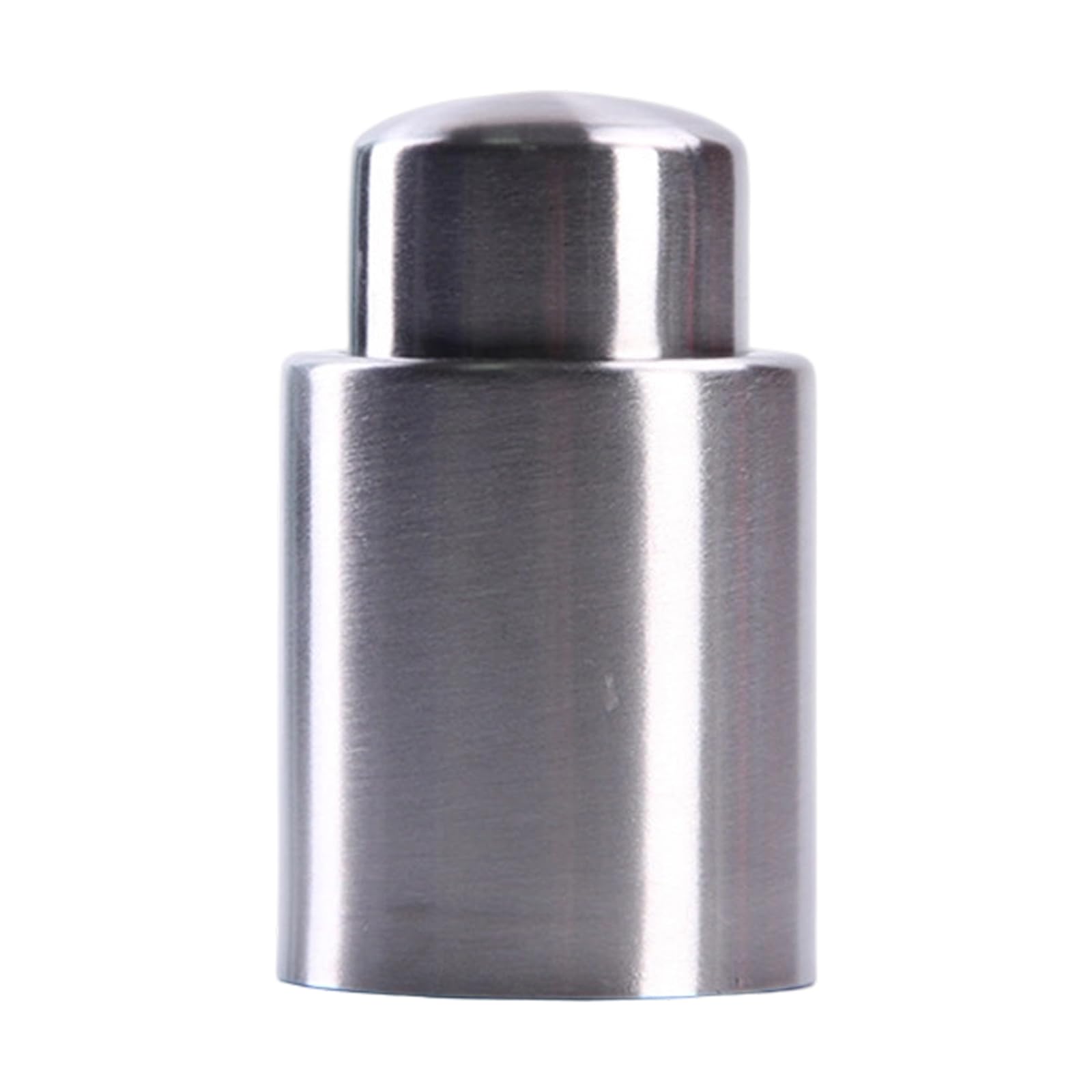 Xjdzineq Stainless Steel Drink Stopper for Wine Enthusiasts Press Type Cork Beverage Bottles Preserver Tool Stopper