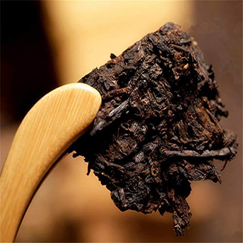 Té Puer maduro de 200g, té Puer con rima de fragancia antigua de Yunnan, té orgánico Pu'er, árbol más antiguo cocido… - Imagen 6
