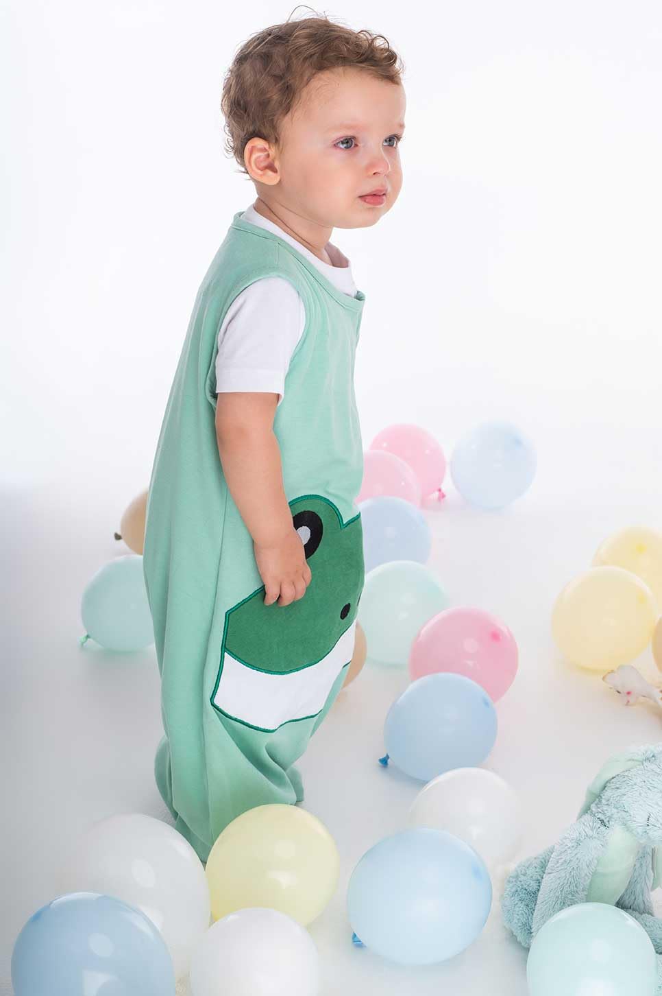 Śpiworek dla Dzieci z Nogawkami BabyBliss BlissJump 1.0 TOG – Bawełna Organiczna – Wypełnienie OEKO-TEX – Rozmiary 6 Miesięcy - 5 Lat
